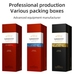 Rigid Gift Box Custom Logo Hot Stamping Rigid Gift Box