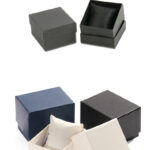 Lid & Base Box Custom Two-Piece Rigid Gift Box with Foil Stamped Logo for Cosmetic Sets