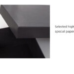 Lid & Base Box Custom Lid and Base Rigid Box with Shoulder Neck and Ribbon Pull
