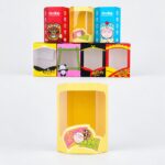 Card Carton Custom Window Box with PET Window and Paper Insert