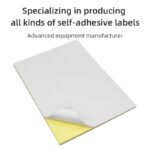 Label & Sticker Custom Foil Stamped Logo Label Sticker
