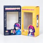 Card Carton Custom Window Box with PET Window and Paper Insert