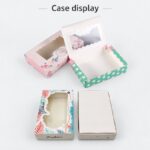 Card Carton Custom Window Box with PET Window and Paper Insert