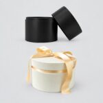 Lid & Base Box Custom Two-Piece Rigid Gift Box with Foil Stamped Logo for Cosmetic Sets